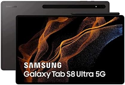 , SAMSUNG Galaxy Tab S8 Extremely | Tremendous AMOLED, 120Hz, HDR10+ 14.6&#8243; Display | 128GB 8GB RAM | Graphite