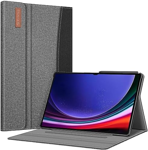 , Fintie Case for Samsung Galaxy Tab S9 Extremely 2023/S8 Extremely 2022 14.6 Inch (Mannequin SM-X910/X916B/X918U/X900/X906), A number of Angle Portfolio Cowl with Pocket Auto Sleep/Wake, Grey